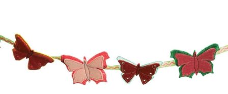 Butterfly Garland and Wall Hanging