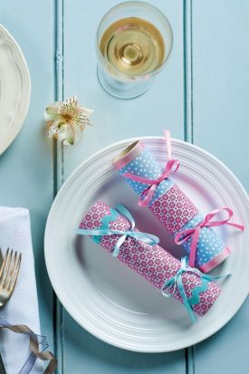 Fabric Christmas Crackers