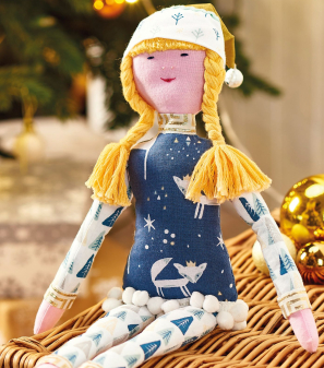 Christmas Elf Dolly Toy Sewing Pattern