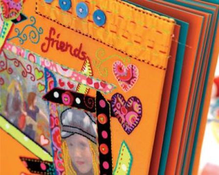 Embellished Covered Photo Album