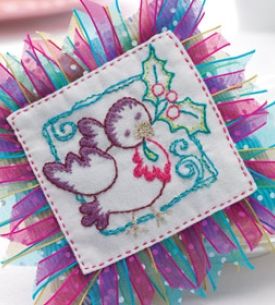 Embroidered Christmas Decorations Embroidered Christmas Decorations