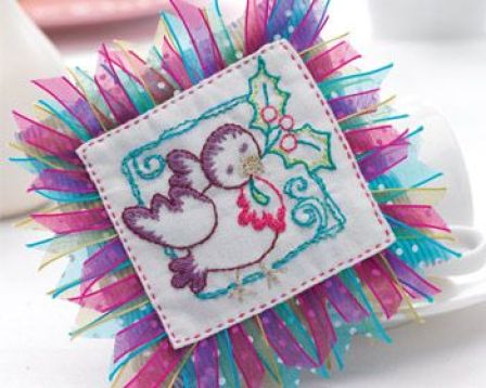 Embroidered Christmas Decorations