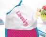 Embroidered Peg Bag and Laundry Tote
