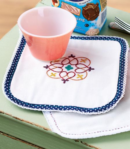 Embroidered Pot Holder