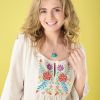 Mexican-inspired Floral Embroidery Tutorial