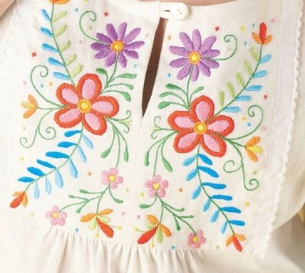 Embroidered Top