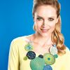 Felt Circle Necklace