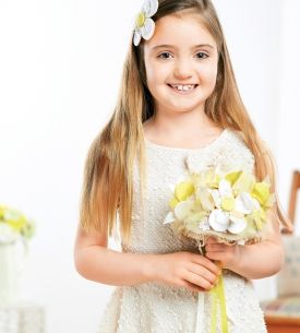 Fabric Flower Wedding Bouquet Fabric Flower Wedding Bouquet