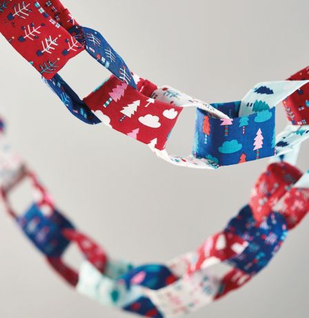Festive Fabric Chains