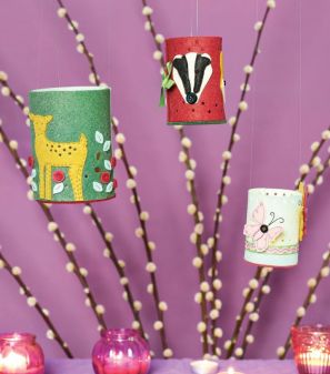Felt Animal Lanterns