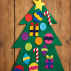 Easy Felt Christmas Tree Sewing Pattern