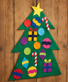 Easy Felt Christmas Tree Sewing Pattern