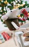 Christmas Mouse and Stocking