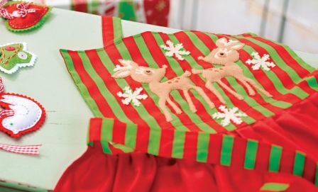 Festive Reindeer Apron