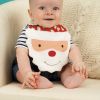 Festive baby bibs