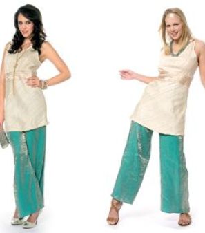 Fitted Womenâ€™s Tunic & Trousers