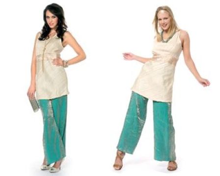 Fitted Womenâ€™s Tunic & Trousers