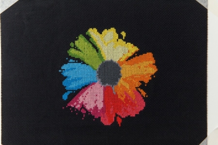 Fleur de Couleur cross stitch