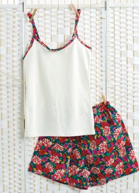 Floral Cotton Pyjama Set