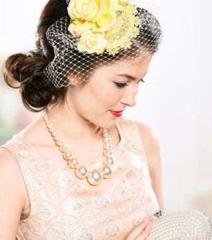 Floral Wedding Fascinators