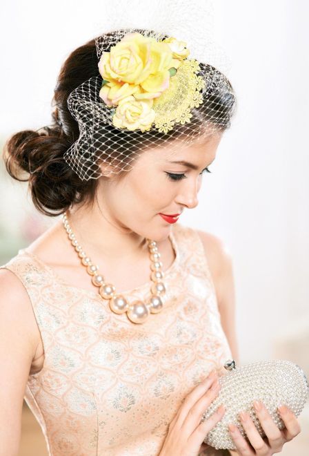 Floral Wedding Fascinators