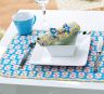 Flower Placement and Napkins Table Set