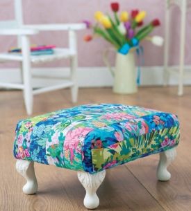 Amy Butler footstool Amy Butler footstool