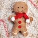 Gingerbread Man Plushie Toy Sewing Pattern Gingerbread Man Plushie Toy Sewing Pattern