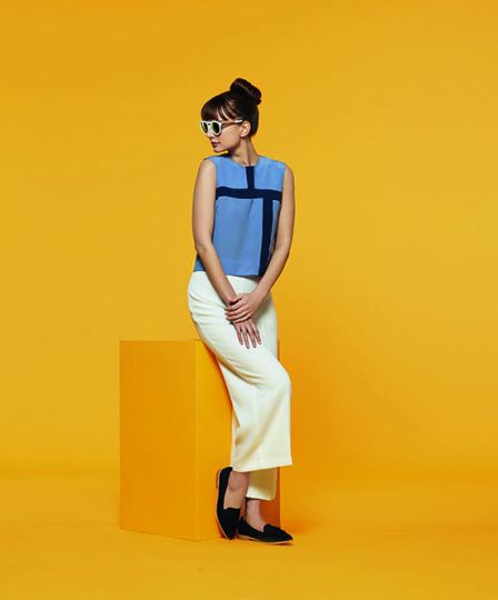 Sewing Bee Colour Block Top