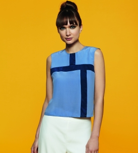 Sewing Bee Colour Block Top