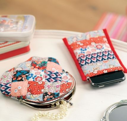 Patchwork Phone Case and Purse