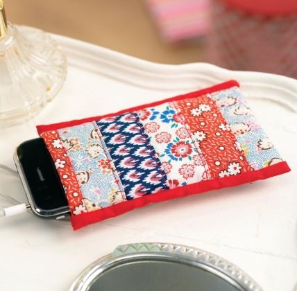 Patchwork Phone Case and Purse
