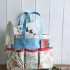 Cath Kidston Fabric Gardening Tool Caddy and Knee Rest