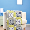 Geometric and Linear Quilt and Cushion Set