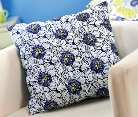 Geometric and Linear Quilt and Cushion Set