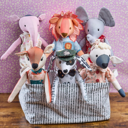 Declan Deer Toy Sewing Pattern | Dressimal Series