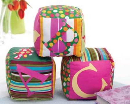 Handcrafted Die-Cut ABC Play Blocks