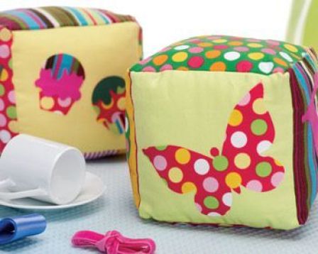 Handcrafted Die-Cut ABC Play Blocks