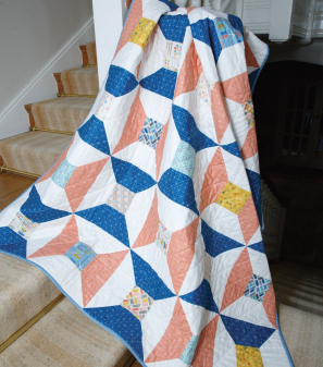 Handmade Spools Quilt Tutorial
