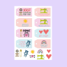 Handstitched toy labels