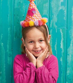 Celebration Party Hat and Wand