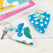 Quick Heart Keyring Sewing Pattern