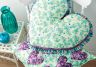 Art Gallery Fabric Poetica Heart Pillows