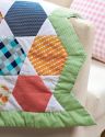 Honeycomb Moda Happy-Go-Lucky Hexagon Quilt