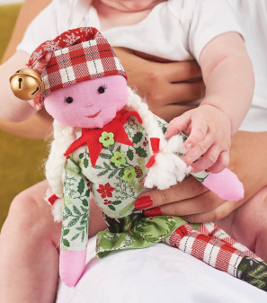 Christmas Holly Berry Elf Doll Sewing Pattern