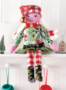 Christmas Holly Berry Elf Doll Sewing Pattern