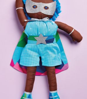 Indigo the Incredible Doll: Superhero Sewing Pattern Part 1