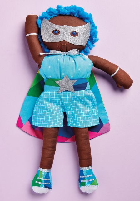 Indigo the Incredible Doll: Superhero Sewing Pattern Part 1