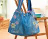 Recycled Denim Jeans Bag