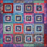 Jewel Box Scrap-Buster Quilt Tutorial